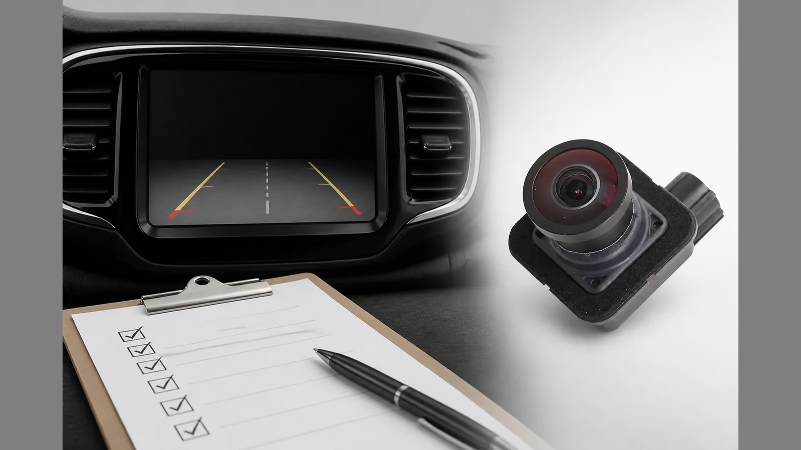 Troubleshooting a blank Pacifica reverse camera display in the UK